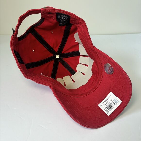 Cleveland Guardians MLB New Era Team Classic ALT 39THIRTY Flex Hat Cap Red NWT - Picture 8 of 10